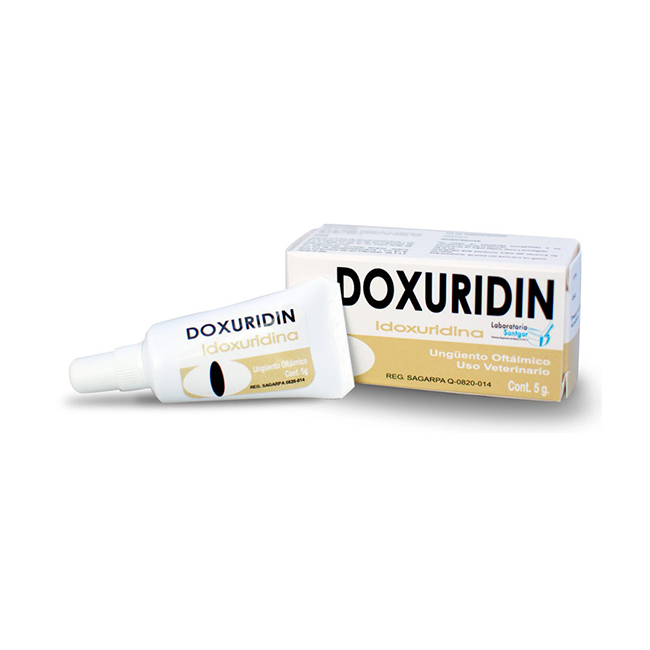 Doxuridin Ungüento 5 gramos - Santgar Doxuridin Ungüento 5 gramos - Santgar